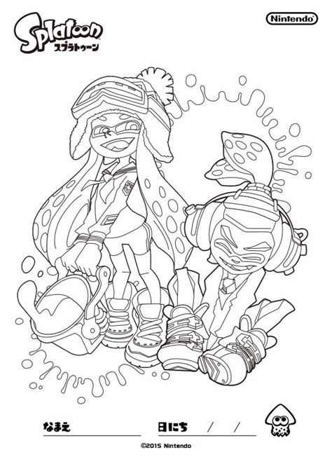 Imagesplatoon inkling color codes (i.redd.it). Épinglé par Mei sur Splatoon | Dessin a imprimer ...