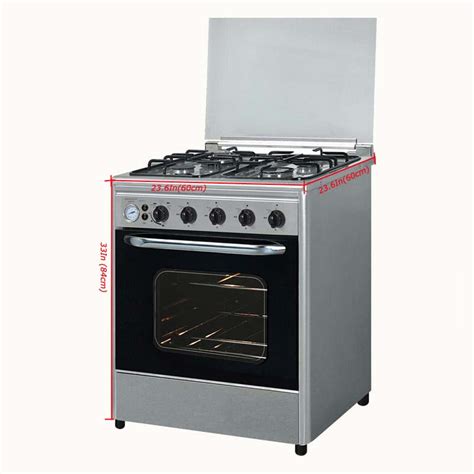 Cast iron burners, waterproof and with lifetime guarantee, are built to reach high power, maintaining low consumption while ensuring high efficiency. New Commercial 4 Burner Electric Gas Stove with Oven 2 ...