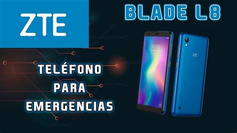 Zte Blade L8 Unboxing Y Review En Español Mexico Youtube