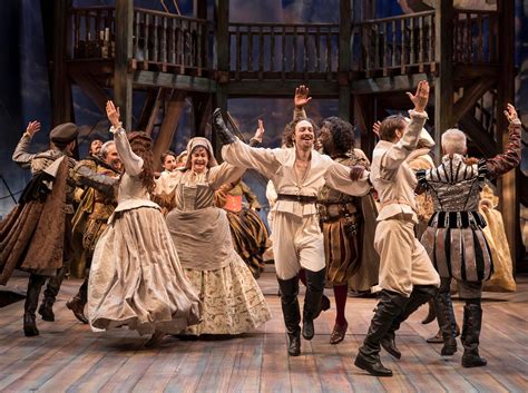 From its inception in 1594, the lord chamberlain's men performed at the theatre. Shakespeare In Love - Theatre reviews
