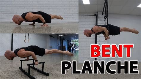 the bent arm planche training guide youtube