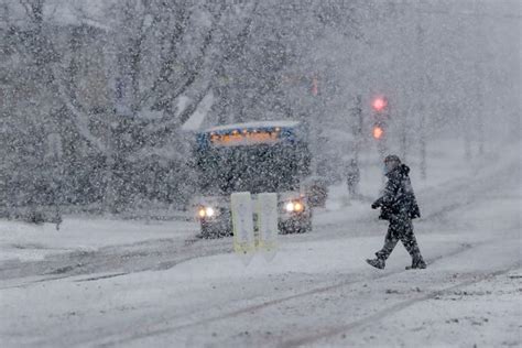 Winter Weather Snowstorm Cold Blast To Hit Wisconsin Later This Week