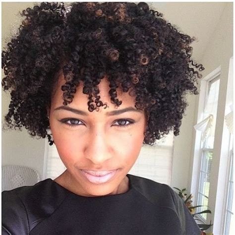 Intriguing Short Spiral Curls For Black Women Natural Hair Styles Curly Hair Styles
