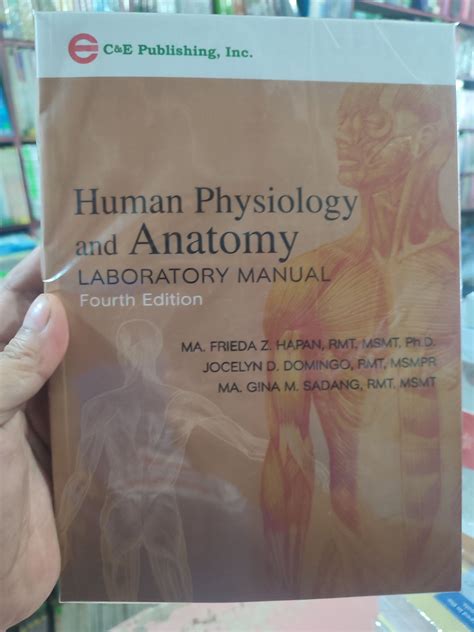 Human Physiology And Anatomy Lab Manual 4th Edition By Hapan Lazada Ph