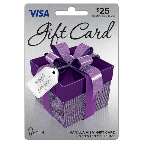 Get 5% back on amazon.com gift cards purchased with your amazon.com rewards visa card in october. Vanilla Visa Gift Box $25 Gift Card - Walmart.com - Walmart.com