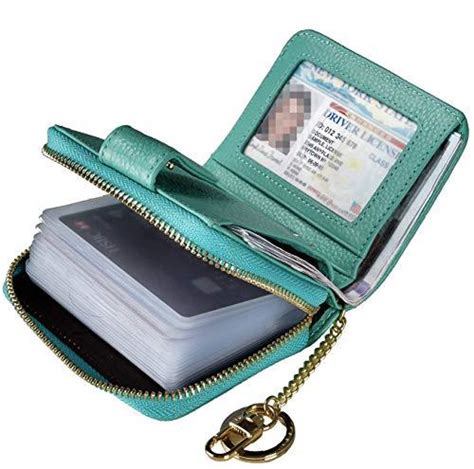 This link brings you to amazon's bestselling card cases for women. Beurlike Women's RFID Credit Card Holder Organizer Case Leather Security Wallet - Wallets