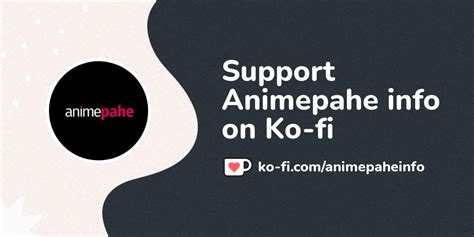 Animepahe Infos Ko Fi Profile Ko Animepaheinfo Ko Fi ️ Where