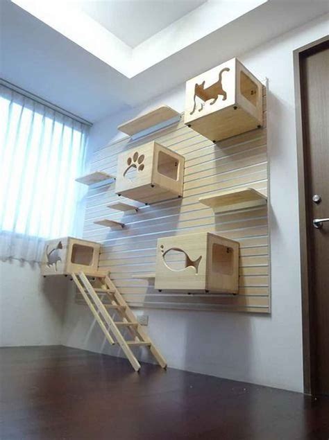 23 Adorable Cat House Pets Design Ideas Browsyouroom Cat Climbing