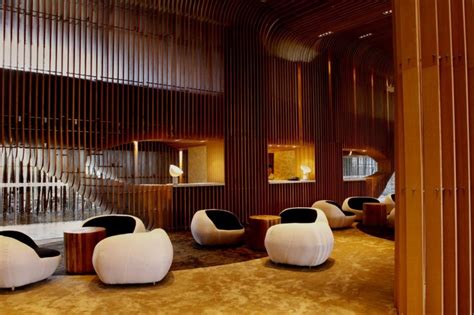 Tianxi Oriental Club By Deve Build Design Lounge Interiors