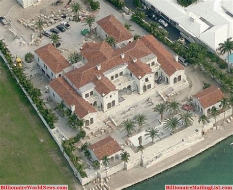 Billionaire Miami Mansions From Above An Aerial View Mansions Mega