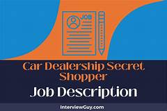 The Secret To Navigating The Car Dealership Receptionist Job Market Like A Pro