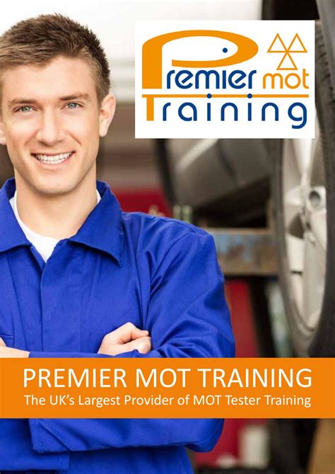 Premier Mot And Automotive Training Courses Brochure Web By Premier Mot
