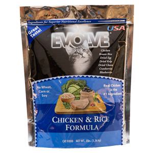 It comes in a couple of flavors: Compare Life's Abundance Premium Cat Food to Evolve ...