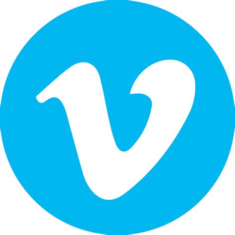 Vimeo Logo Png Circle Pnggrid