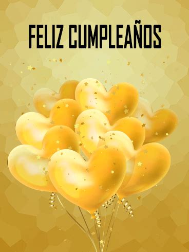 I'm so proud of the person you are! Happy Birthday Whole Cake Card in Spanish - Feliz ...