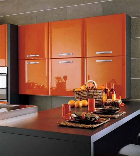 Kitchen cabinets and beyond offers kitchen cabinet installations as well as complete kitchen and bathroom remodeling solutions in southern california. Kitchen: Contemporary Orange Cabinets Black Countertop Kitchen Table Kitchen Interior Small ...