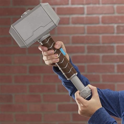 Nerf Power Moves Marvel Avengers Thor Hammer Strike 34 Cm Blasters