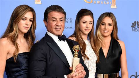 Sylvester Stallones Daughters Named Miss Golden Globe 2017 Huffpost