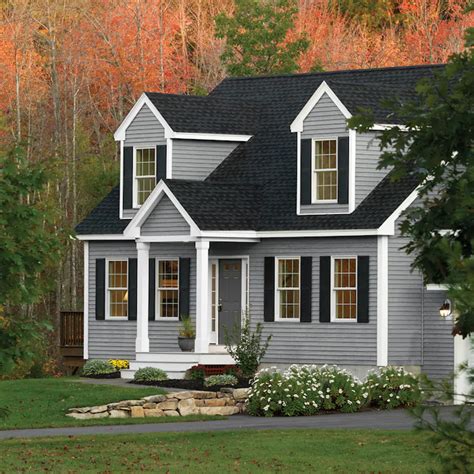 Find siding and accessories in the roofing & siding department. Georgia-Pacific Compass Vinyl Siding Panel Double 4 ...