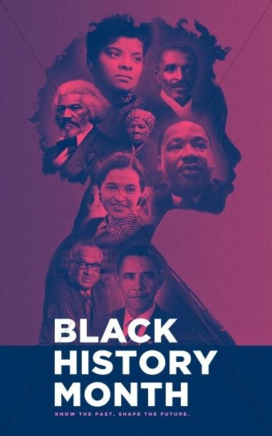 Black History Month Church Service Bulletin Cover Clover Media