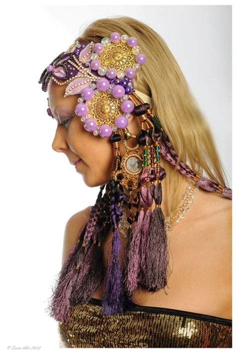Sale 20 Off Tribal Belly Dance Hair Accessories Tribal Fusion Etsy Tribal Belly Dance