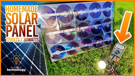 I Turn A Bunch Of Old Cds Into A Solar Panel For Your Home Homemade