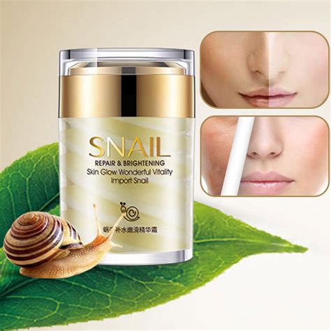 Snail Face Day Cream Moisturizinganti Wrinklesanti Agingwhitening Snail Facial Skin Care