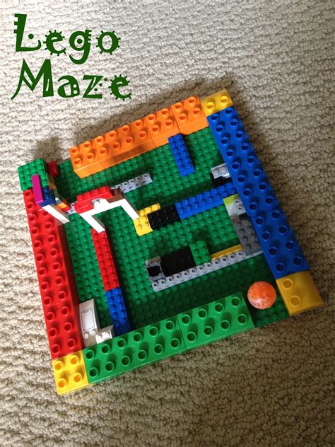 The Hippie Housewife Homeschools Lego Maze