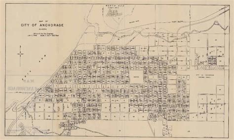 From Tents To Towers A Century Of Maps Of Alaskas Largest City