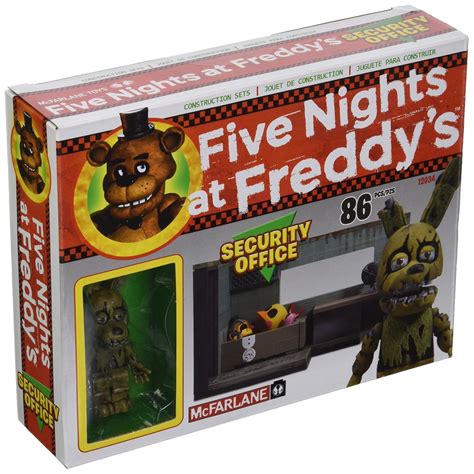 Mcfarlane Toys Five Nights At Freddys Security Office With Springtrap