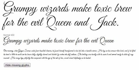 Added by zemin (18 style). Fantastic Google Web Fonts for Headings and Body Text