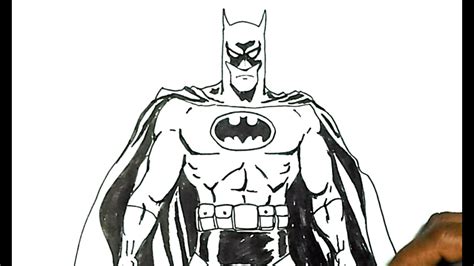 How To Draw Batman Youtube