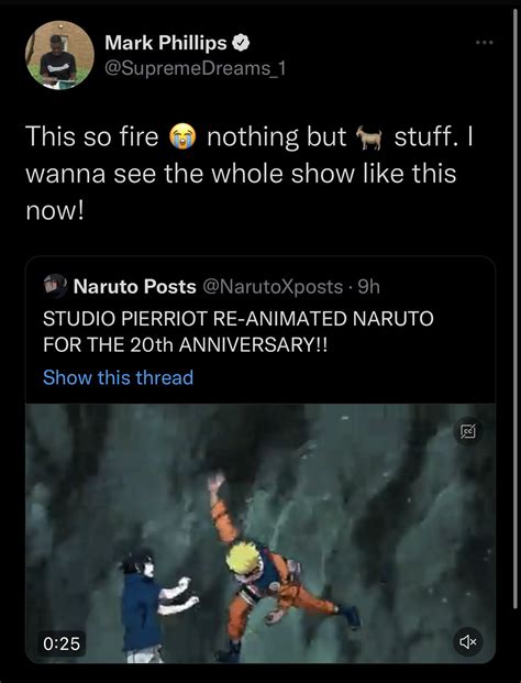 Naruto Posts On Twitter Never Thought I Would Ever Get A Reply From