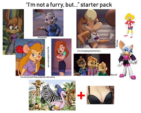 The Im Not A Furry But Starter Pack Starterpacks