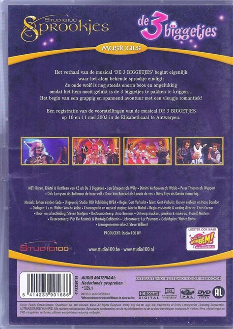 Изучайте релизы free souffriau на discogs. bol.com | 3 Biggetjes - De Musical (Dvd), Free Souffriau ...