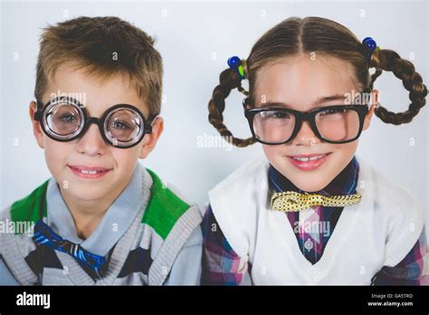 Portrait Of Smiling Kids In Classroom Stock Photo Alamy