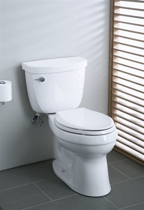 Kohler K 3609 0 Cimarron Comfort Height Elongated 128 Gpf Toilet With