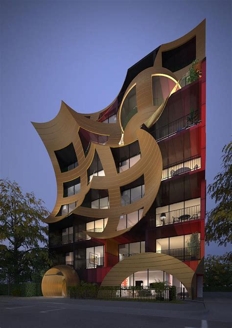 Orbis Apartments Arm Unique Architecture Amazing Architecture Art