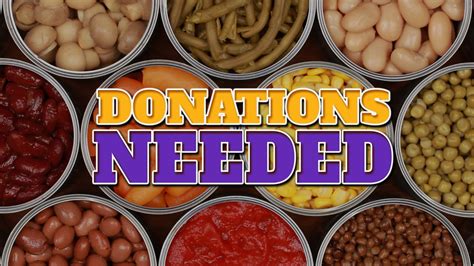 Help end hunger by shopping with us. Food Bank Donations Needed - YouTube