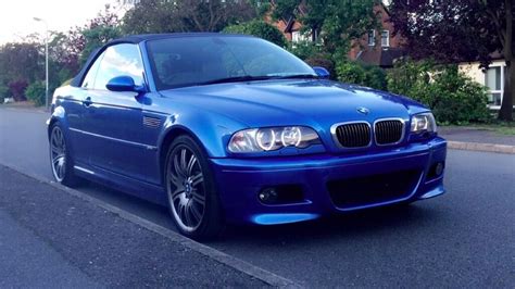 The car has been thoroughly refreshed as you will see by the list of things that have been done to it so far. BMW e46 m3 3.2 Convertible. Individual Estoril Blue. FSH. Remapped. Unrestricted. 354.3 BHP ...