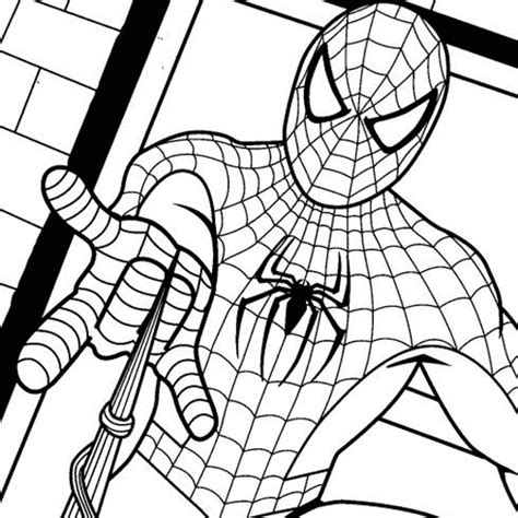 Spider man painting by numbers on canvas peter parker poster paint by number kits hand painted pictures diy painting wall art. Interactive Magazine: Coloring pictures of spiderman