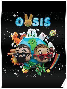 — this is the spanish language version of bad bunny's fader cover story. 'OASIS of J Balvin and Bad Bunny' Poster by MemexicanLob ...