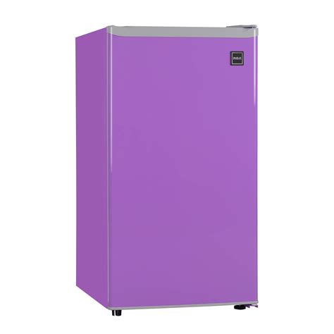RCA RFR321-PURPLE 3.2 Cu Ft Compact Fridge, Mini Refrigerator, Purple