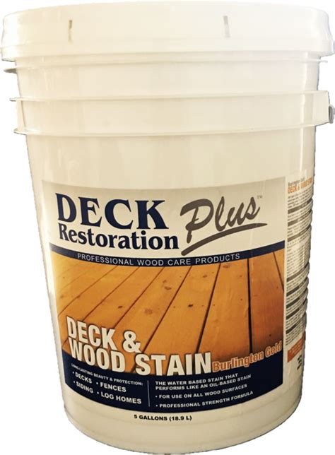 Deck Restoration Plus Deck And Wood Stain Burlington Gold Deck