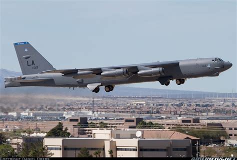 Boeing B 52h Stratofortress On Takeoff Aircraft Boeing Aviation