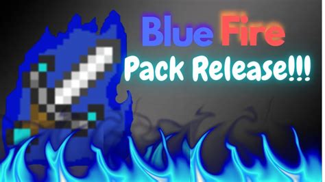 Blue Fire Texture Pack Release Youtube