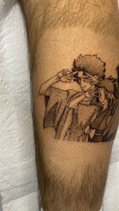My 1st Anime Related Tattoo Had To Be Samurai Champloo Done By