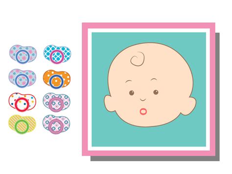 Pin The Dummy On Baby Mouth Baby Shower Game Magical Printable