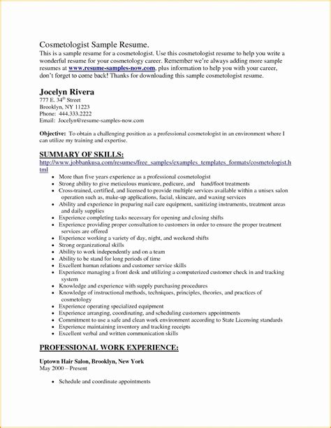 cosmetologist resume example, cosmetologist resume ...