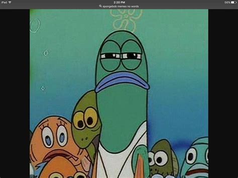 Blank Meme Template Spongebob Disappointed Green Fish Comics And Memes